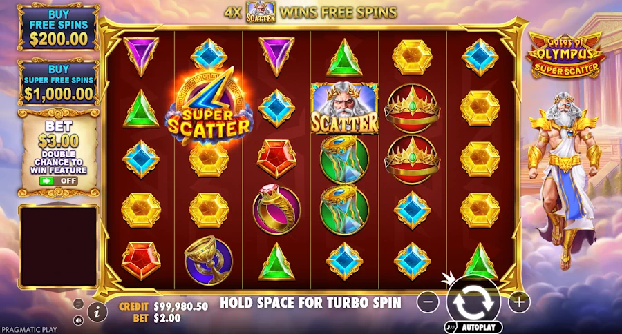 Gates of Olympus Super Scatter Gioca Online